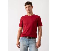 BOSS Orange Tales Mens Cotton-Jersey T-shirt With Logo Patch - Medium Red 614