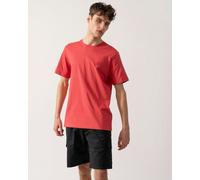 BOSS Orange Tales Mens Cotton-Jersey T-shirt With Logo Patch - Open Red 645 - Open Red 645 - XXL