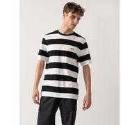 BOSS Orange Tales Stripe Mens T-Shirt - Black 001 - Black 001 - L
