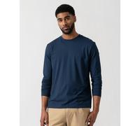 BOSS Orange Tchark Long Sleeve Stretch Cotton T-Shirt - Open Blue 464 - Open Blue 464 - L