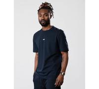 Boss Orange TChup Mens Crew Neck Small Logo T-Shirt - Blue Cotton - Size Large