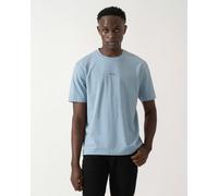 BOSS Orange TChup Mens Crew Neck Small Logo T-Shirt - Light/Pastel Blue 451