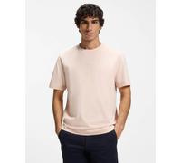 BOSS Orange TChup Mens Crew Neck Small Logo T-Shirt - Open Pink 690 - Open Pink 690 - XXL