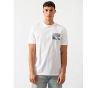 BOSS Orange Te Container Mens Graphic Print T-Shirt - White 100 - White 100 - M