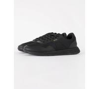 BOSS Orange TTNM Mens Mesh Trainers with Smooth Trims - Black 005