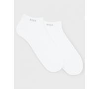 BOSS Men's 2P AS uni CC Ankle Socks, New-White100, 43-46 (Pack of 2)