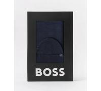 BOSS Orange Uboldi Scarf & Beanie Set - Dark Blue 404