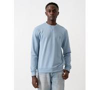 BOSS Orange Westart Mens Crew Neck Sweatshirt With Logo Patch - Light/Pastel Blue 451 - Light/Pastel Blue 451 - L