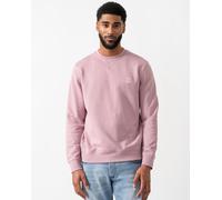 BOSS Orange Westart Mens Crew Neck Sweatshirt With Logo Patch - Light/Pastel Purple 539 - Light/Pastel Purple 539 - L