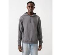 BOSS Orange Wetalk Mens Pullover Hoodie With Logo Patch - Open Grey 062 - Open Grey 062 - XL