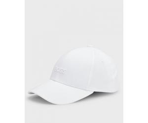 Boss Orange Zed Mens Cotton-Twill Six-Panel Cap with Embroidered Logo NOS - White - One Size