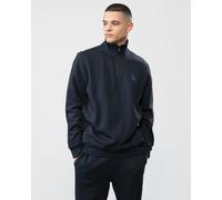 BOSS Quarter Zip Zetrust Sweatshirt Dark Blue - XXL