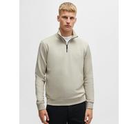 BOSS Orange Zetrust Mens 1/4 Zip Sweatshirt - Light Beige 271 - Light Beige 271 - L