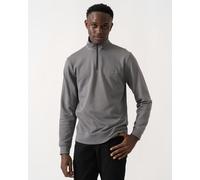 BOSS Orange Zetrust Mens 1/4 Zip Sweatshirt - Open Grey 062 - Open Grey 062 - L