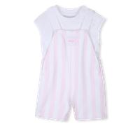 Boss - Overalls + T-shirt Set - Festival Bloom - Girl - 9 Months