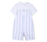 Boss - Overalls + T-shirt Set - Pale Blue - Boy - 9 Months