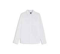 BOSS Oversized-fit blouse in cotton - Style Saturday_1, 50543800 White 14