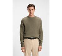 BOSS Oversized-fit sweater in cashmere with cotton - Style L-Hunter, 50550018 Brown L