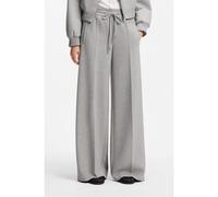 BOSS Oversized-fit trousers in melange stretch twill - Style Tamaya, 50559362 Light Grey 12