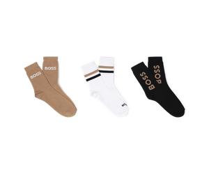 Boss - Pack Of 3 Pairs Of Socks - Black - Boy - Size 39