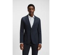 BOSS Packable slim-fit blazer in water-repellent stretch fabric - Style P-Hanry-WG-PK-253F, 50543480 Dark Blue 42R