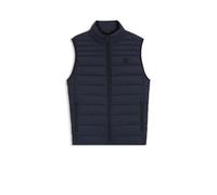 BOSS Packable slim-fit gilet with water-repellent mixed quilting - Style Odeno2, 50549243 Dark Blue 40R