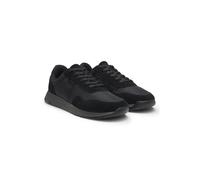 BOSS Padded nylon trainers with suede trims - Style Titanium_Runn_sdnypa, 50552895 Black 8