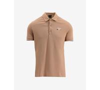 BOSS Paddy Open 25 Short Sleeve Polo Shirt Beige - S