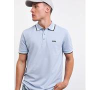 BOSS Paddy Pale Blue Short Sleeve Polo Boss BOSS Paddy Pale Blue Short Sleeve Polo Pale Blue 2XL44