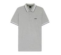 BOSS Paddy Piqué Polo Shirt Silver Grey - XL
