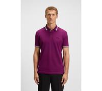 BOSS Paddy polo shirt in cotton piqué - Style Paddy, 50469055 Dark pink L