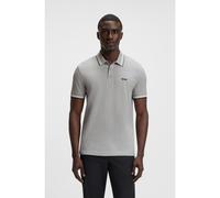BOSS Paddy polo shirt in cotton piqué - Style Paddy, 50469055 Grey M