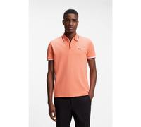 BOSS Paddy polo shirt in cotton piqué - Style Paddy, 50469055 Orange 5XL