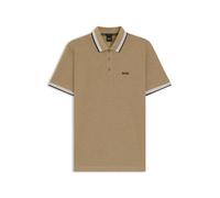 BOSS Mens Paddy Contrast-Logo Paddy Polo Shirt in Cotton piqué
