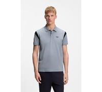 Boss Union Paddy 10255848 Green Short Sleeve Polo Blue XL Men