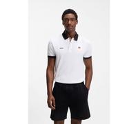 BOSS Paddy polo shirt with country flag trims - Style PL_BB BC Lux Paddy, 50559263 Germany S