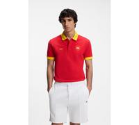 BOSS Paddy polo shirt with country flag trims - Style PL_BB BC Lux Paddy, 50559263 Spain XXL