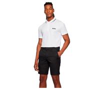 BOSS Mens Golf Paddy Pro Regular Fit Polo Shirt, White, Size 2Xl, Men White