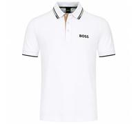 BOSS Paddy Pro Polo Shirt White/Black/Natural