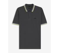 BOSS Paddy Short Sleeve Polo Shirt Dark Grey - M