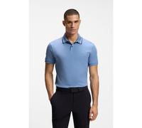 BOSS Paddy slim-fit polo shirt in interlock cotton - Style PL_Join Paddy, 50562481 Light Blue XXXL