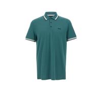 BOSS Paddy striped-trim polo shirt - Green S-L