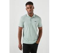 BOSS Paddy Tipping Polo Shirt, Light Green, Size L, Men Light Green