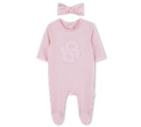 Boss - Pajama And Headband Set - Pink Pale - Girl - 3 Months