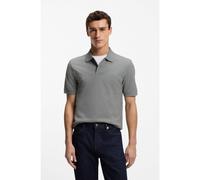 Boss Pallas 10278258 Short Sleeve Polo Grey M Men