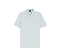 BOSS Pallas logo-embroidered piqué polo shirt - Blue S-M-L