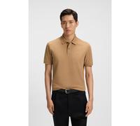 BOSS Pallas polo shirt in cotton piqué with logo details - Style Pallas, 50468362 Beige 5XL