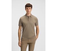 BOSS Pallas polo shirt in cotton piqué with logo details - Style Pallas, 50468362 Light Brown XXXL