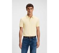 BOSS Pallas polo shirt in cotton piqué with logo details - Style Pallas, 50468362 Light Yellow L