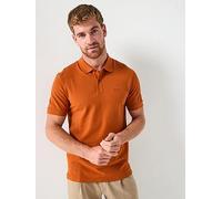BOSS Pallas Regular Fit Polo Shirt - Dark Orange, Dark Orange, Size S, Men Dark Orange